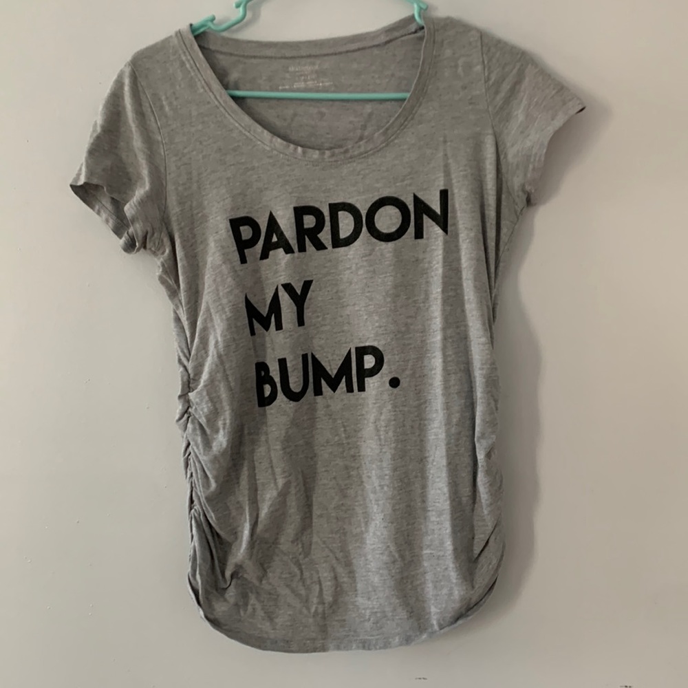 Pardon My Bump Maternity Shirt